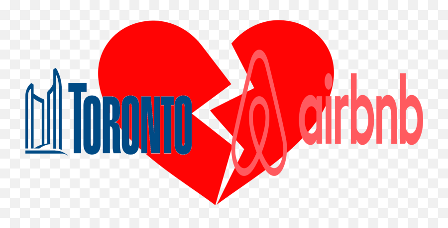 Download Toronto Hates Airbnb - Graphic Design Png Image Broken Heart,Airbnb Logo Png