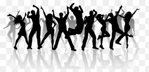 Grayscale - Dancing Png