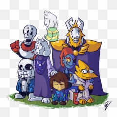 Download Asriel Asgore Papyrus Sans - Undertale Png,Toriel Png