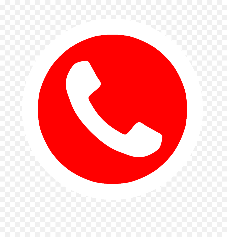 Whatsapp Logo Red Png - Call Cut Icon Png,Telefono Png - free