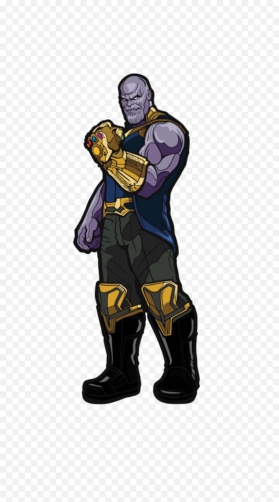 Infinity War - Thanos Figpin Xl Clipart Full Size Clipart Thanos Clipart Png,Avengers Infinity War Png
