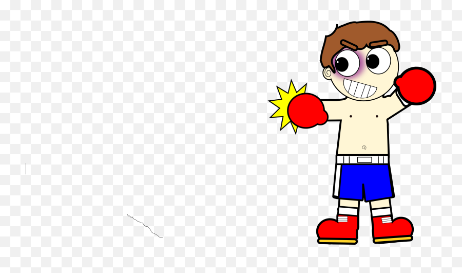 Man Boxing Clipart Png - Cartoon Boxer Png,Boxers Png
