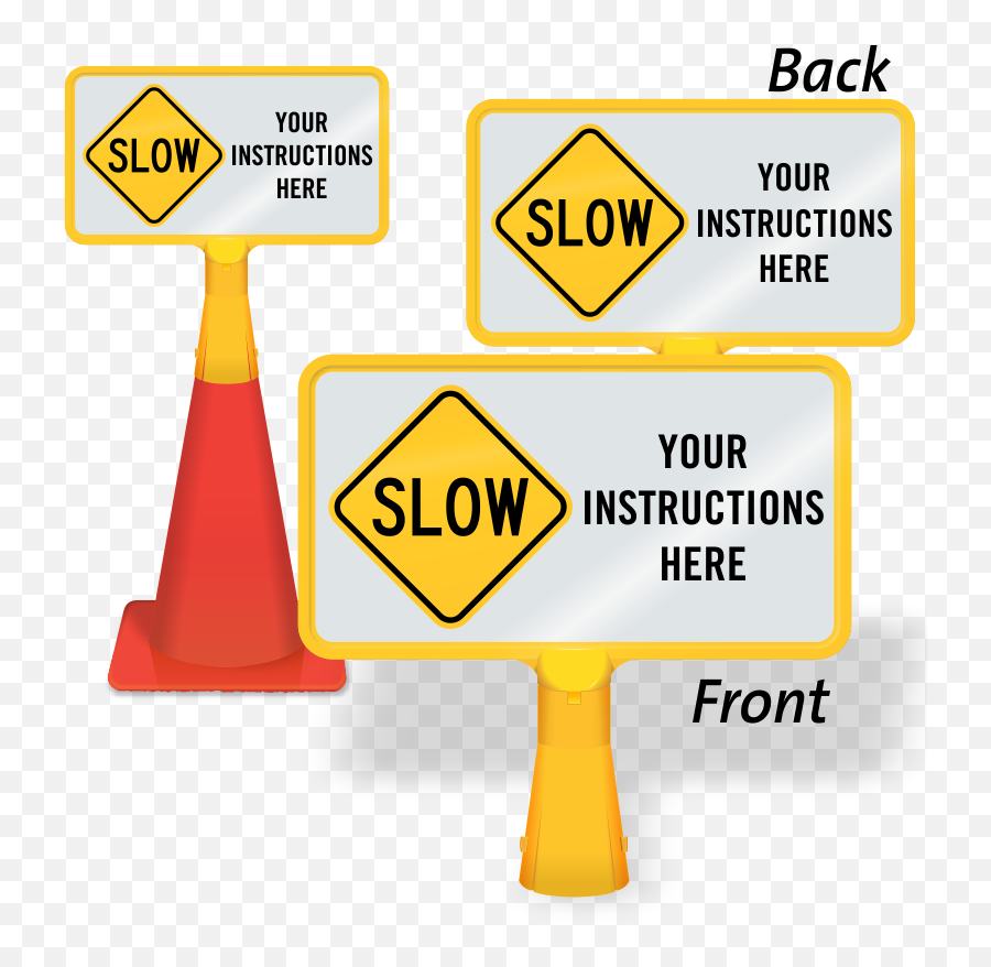 Download Hd Zoom - Personalize Traffic Cone Sign Holder Cone Reserved Parking Sign Png,Traffic Cone Png