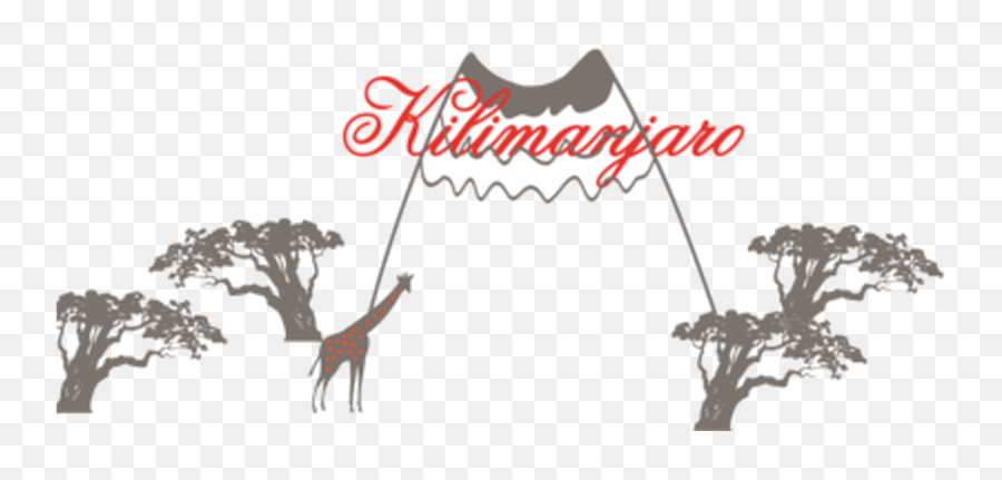 Kilimanjaro Restaurant - Restaurant Ethiopian And Eritrean Giraffe Png,Restaurant Logos With A Sun