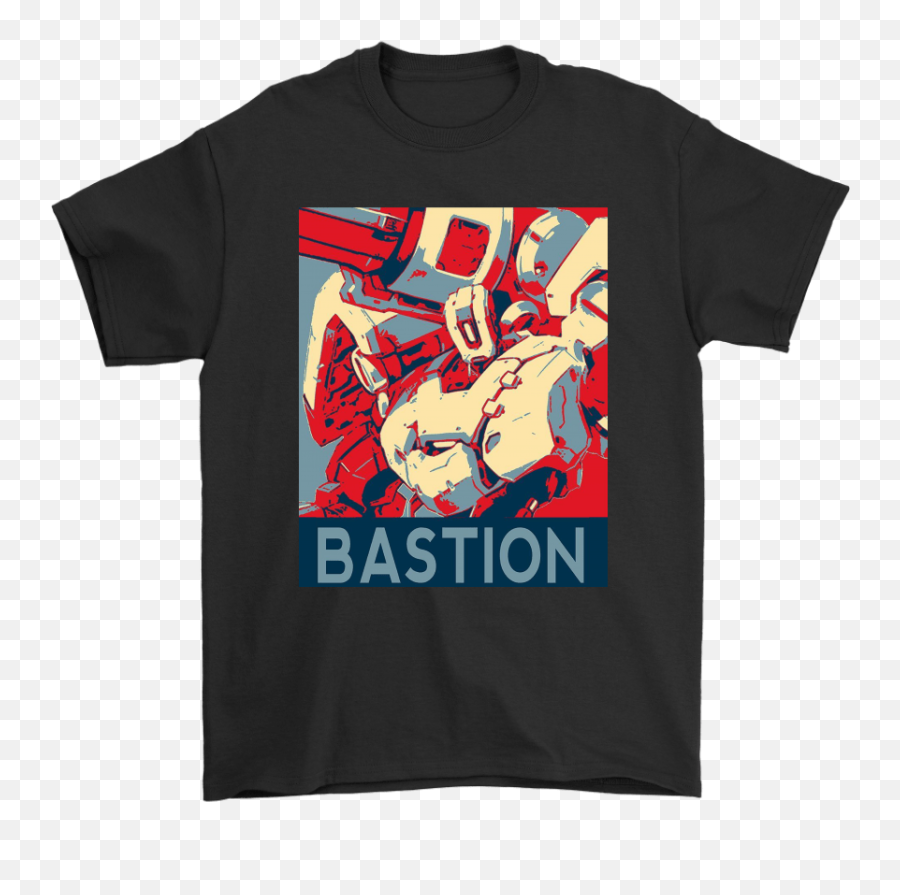 Overwatch Character Bastion Hope Poster Style Shirts - World Series Baseball Shirts Png,Bastion Png