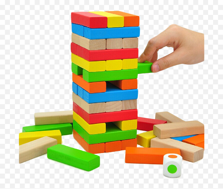 Jenga Building Blocks51pcs Hooraycrafts - Mainan Kanak Uji Minda Png,Jenga Png