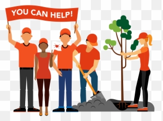 Tree Planting Clipart - Png