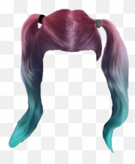 Download - Pigtails Wig Png,Clown Hair Png