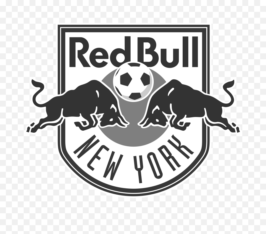 Download New York Red Bulls Logo Black - New York Red Bulls Png,Black Bulls Logo