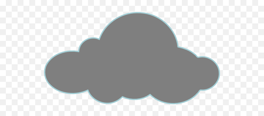 Dark Cloud Png Image With No - Gray Clouds Clipart,Dark Cloud Png