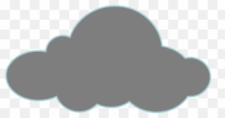 Dark Cloud Png Image With No - Gray Clouds Clipart,Dark Cloud Png