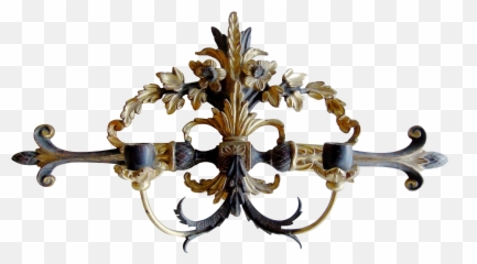 Antique Italian Hand Carved Wood Tole - Chandelier Png,Italian Hand Png