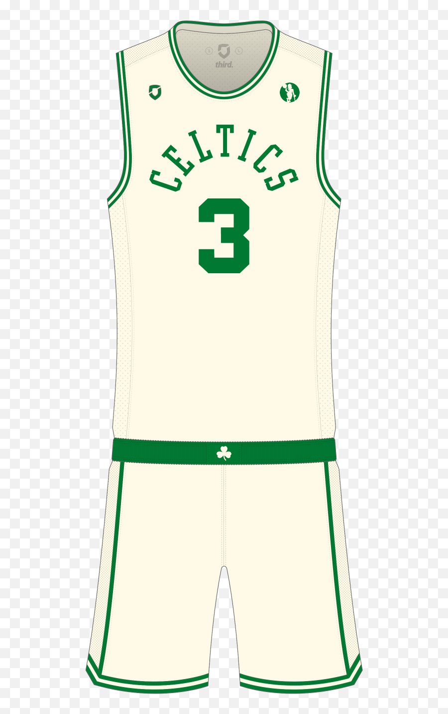 Boston Celtics Cream Alternate Third - Boston Celtics Png,Boston Celtics Png