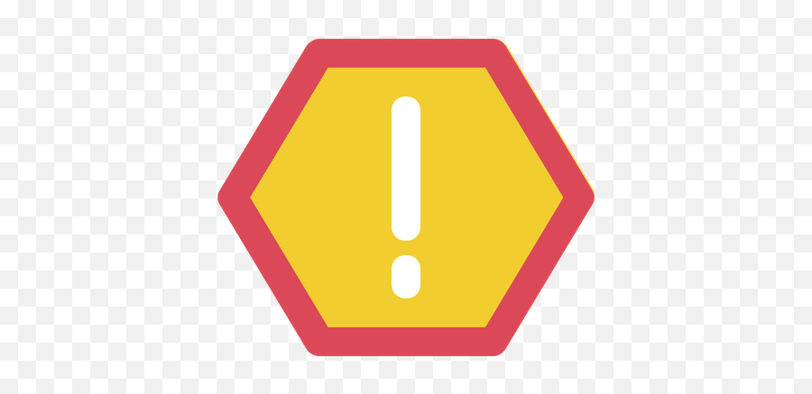 Attention Icon Of Flat Style - Available In Svg Png Eps Hexagon,Attention Png