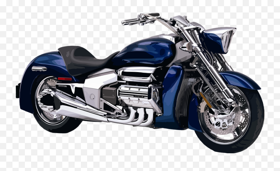Motorcycle Engine Motor A - Cobalt Blue Honda Valkyrie Png,Motor Png