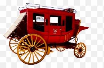 Download Diligencias Del Oeste Americano Hd Png - Because I Could Not Stop For Death Carriage,Wagon Png