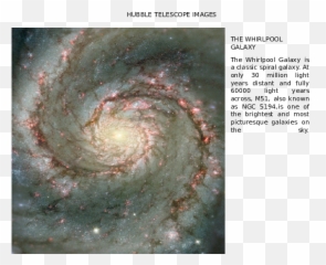 Doc Hubble Telescope Images The Whirlpool Galaxy Suresh - Whirlpool Galaxy png