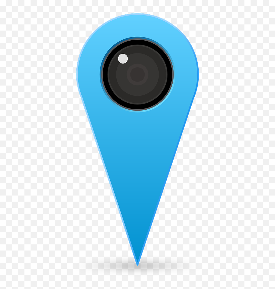 Pin Map Cards - Free Vector Graphic On Pixabay Blaue Stecknadel Png,Camera Lens Logo Png
