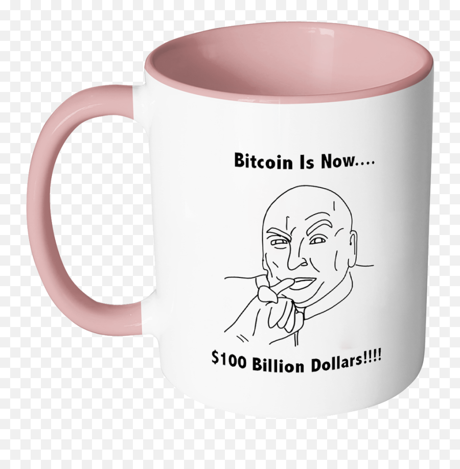 Download Bitcoin Dr Evil Coffee Mug - Yoga Cat Mug Png Image Mug,Coffee Mug Transparent Background