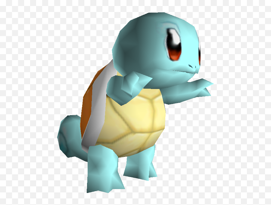 Nintendo 64 - Pokémon Stadium 2 007 Squirtle The Squirtle Pokemon Stadium Model Png,Squirtle Png