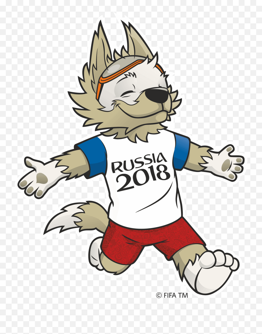 Logo - Zabivaka Fifa World Cup 2018 Png,World Cup 2018 Png