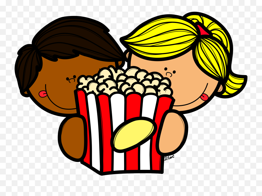 Al Cine Clip Art Light Pinterest - Cine Preescolar Png,Popcorn Clipart Png