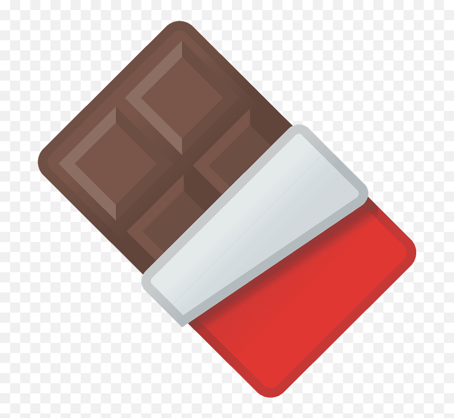Chocolate Bar Emoji Clipart - Emoji Chocolate Png,Chocolate Bar Transparent