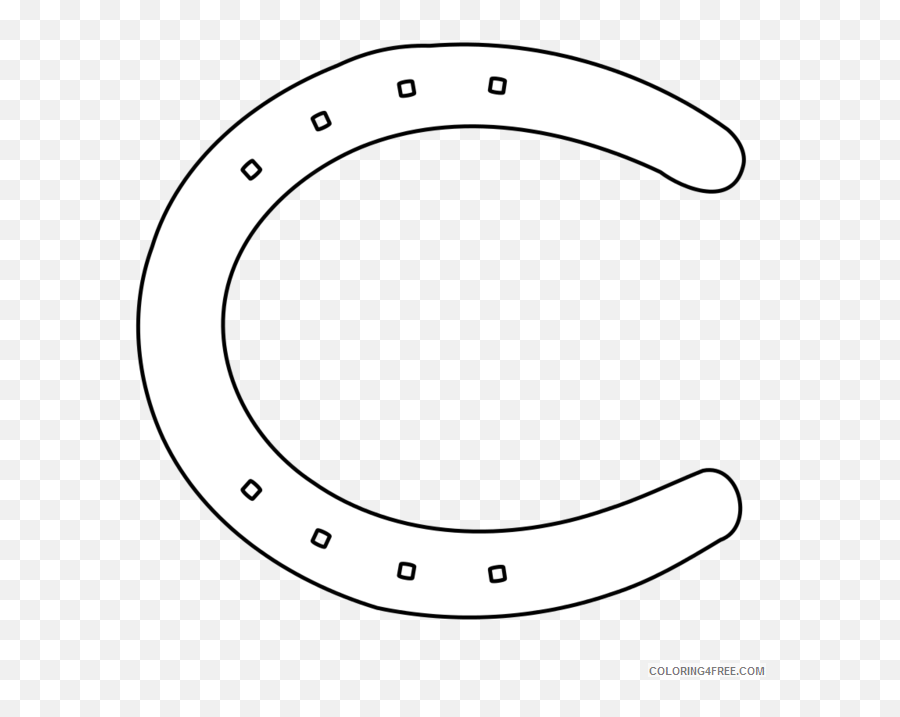 Horseshoe Outline Coloring Pages Template Hleyvh Dot Png Horse Shoe Png Free Transparent Png Images Pngaaa Com