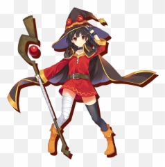 Download Hd Megumin Ange Vierge 1 - Wiki Transparent Png Konosuba,Megumin Png