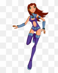 Starfire Dc Teentitans Sticker By Leo Mccauley Iii Png