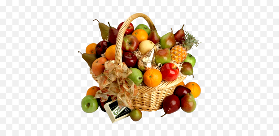 Abundant Fruit Basket Gifts - Mix Fruits Good Morning Png,Fruits Transparent