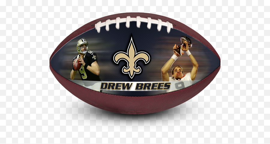 Make - Aball Nfl Drew Brees Saints Birthday New Orleans Saints Png,Drew Brees Png