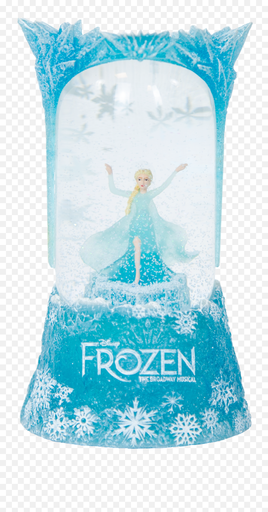Frozen The Broadway Musical Elsa Snowglobe - Musical Elsa Let It Go Snowglobe Png,Snowglobe Png