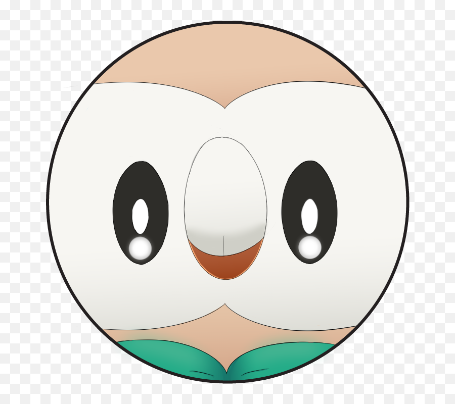 Download Home Pin Back Buttons Pokemon Rowlet - Dot Png,Rowlet Png