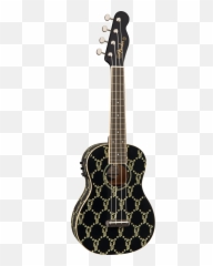 Fender Billie Eilish Ukelele Walnut Fingerboard Black - Fender Ukulele Png,Billie Kay Png