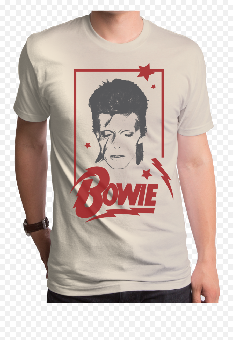 David Bowie Face T - Shirt Retro Jimi Hendrix Shirts Png,David Bowie Transparent