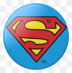 Popsockets Popgrip Superman Icon Swappable Phone In - Symbol png