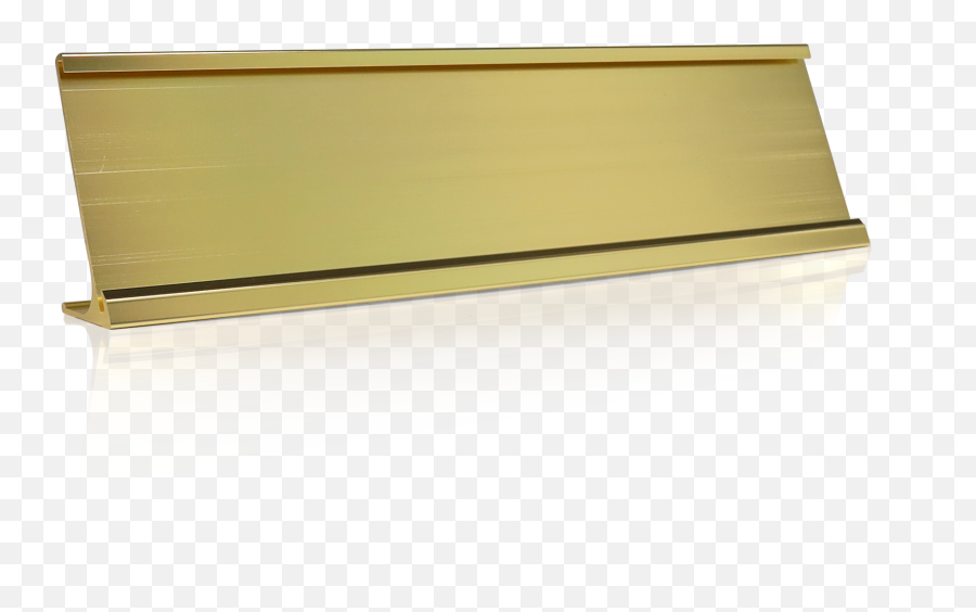 Desk Name Plates - Solid Png,Gold Plaque Png