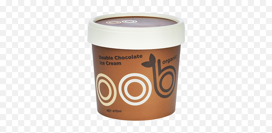 Double Chocolate U2014 Oob Organic - Oob Organic Ice Cream Png,Double Cup Png