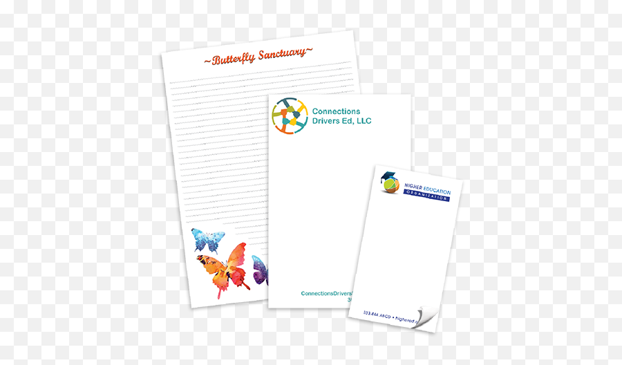 Custom Notepads From - Horizontal Png,Notepad++ Logo