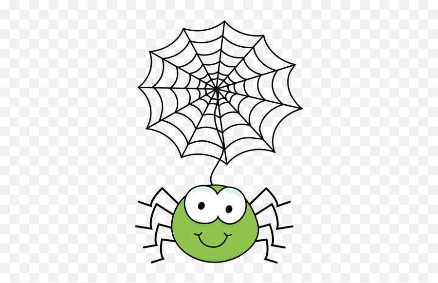 Cute Spider Web Clipart Free Images 2 - 461129 Png Images Cute Spider Web Clipart,Webs Png