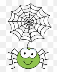 Cute Spider Web Clipart Free Images 2 - 461129 Png Images Cute Spider Web Clipart,Webs Png
