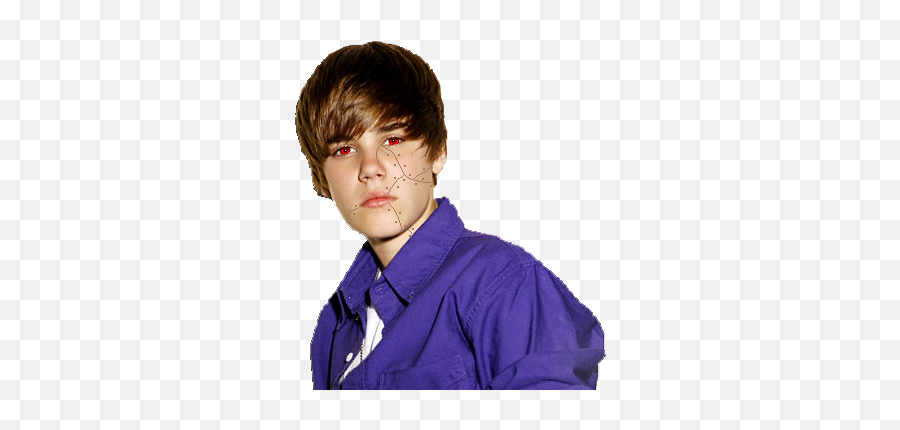 Justin Bieber - Justin Bieber Album Cover Early Png,Justin Bieber Face Png