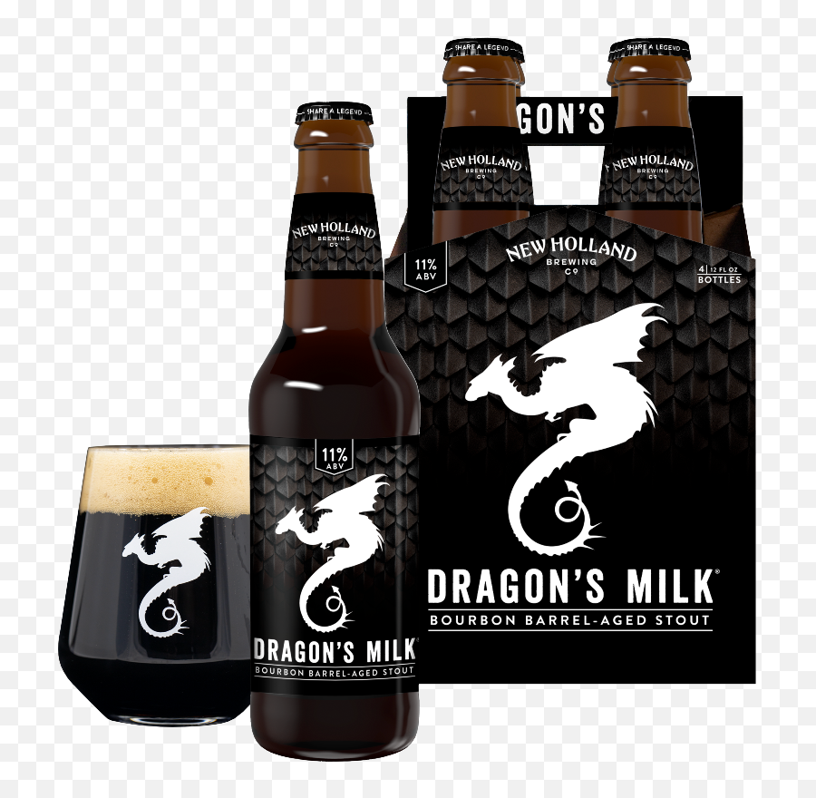 Dragonu0027s Milk Bourbon Barrel - Aged Stout New Holland New Holland Milk Png,Dragons Dogma Headless Icon