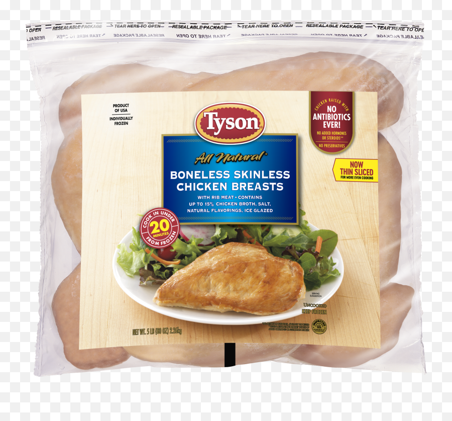 Tyson 5 Bsb - Walmartcom Walmartcom Tyson All Natural Boneless Skinless Chicken Breasts Png,Tyson Icon