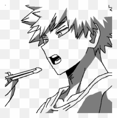 Mha Bases By Daddyissues - Pixilart Bakugou Profile Png,Black And White Bakugou Icon