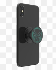 Black Panther Icon Popgrip Popsockets Official - Mobile Phone Case png