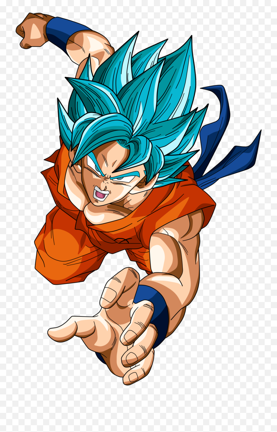 Download Universe 6 Ssgss Goku - Dbz Goku Ssj Blue Full Dragon Ball Super Goku Ssj Blue Png,Dbz Transparent