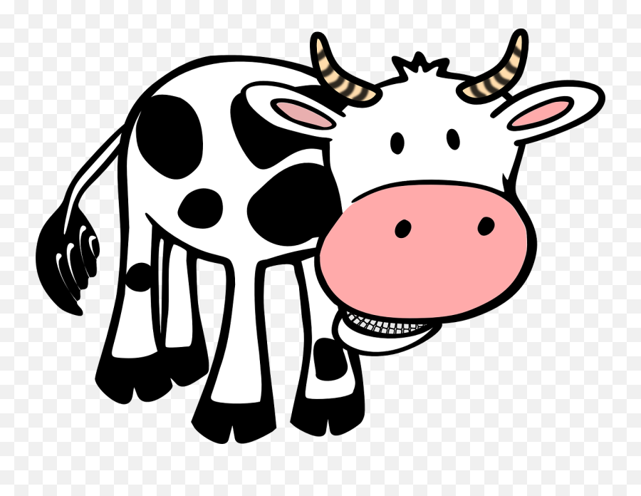 Cow Clipart With Transparent Background Free - Clipartbarn Cow Clipart Transparent Png,Transparent Background Free