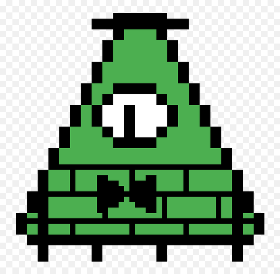 If Bill Was Illuminati - Bill Cipgher Gif Transparent Png Bill Cipher Pixel Art,Bear Icon Devianart